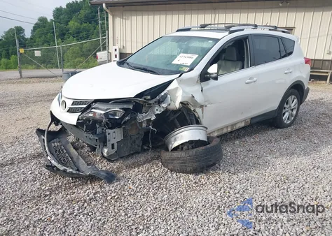 2013 Toyota Rav4 Limited из США, поврежденный, VIN 2T3DFREV6DW081516